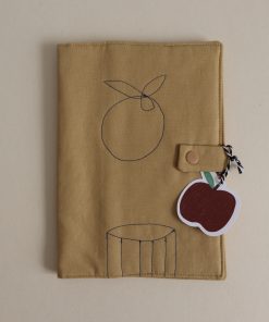 Protège-carnet de santé Orange