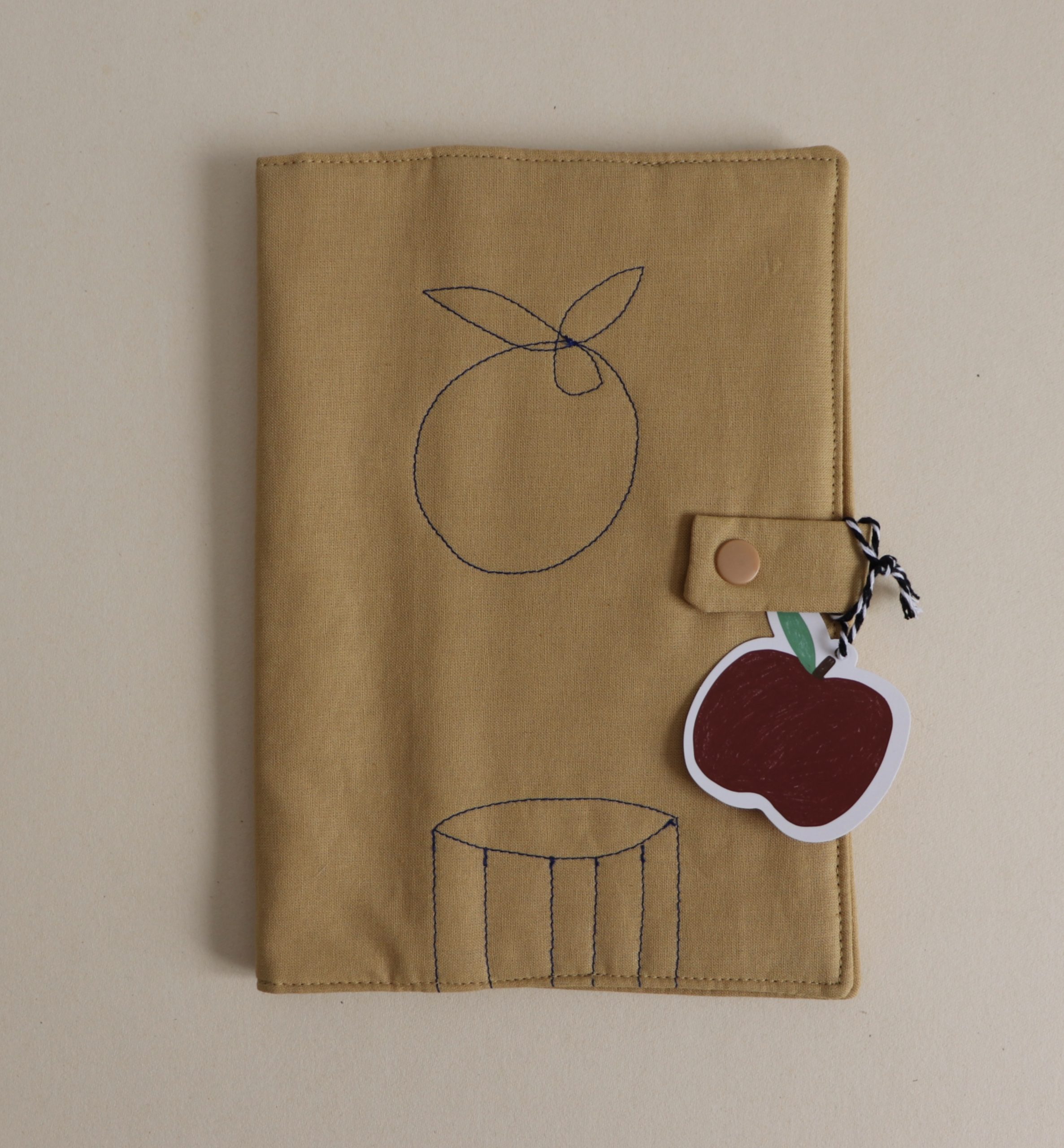 Protège-carnet de santé Orange